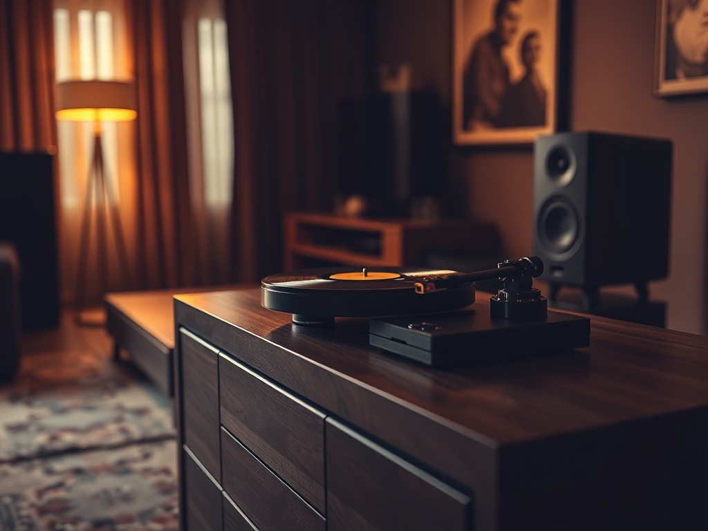 Placer sa platine vinyle