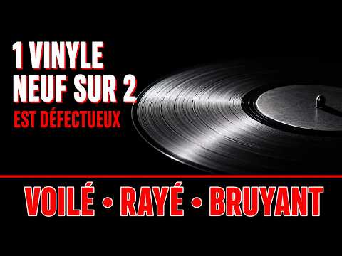 Vinyle neuf voilé ou bruyant