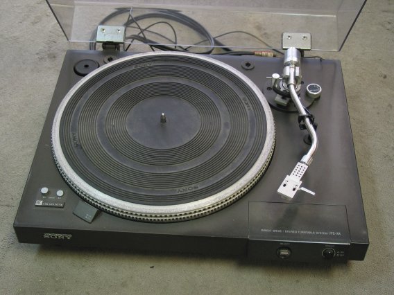 Sony PS-X4, platine vinyle vintage direct drive